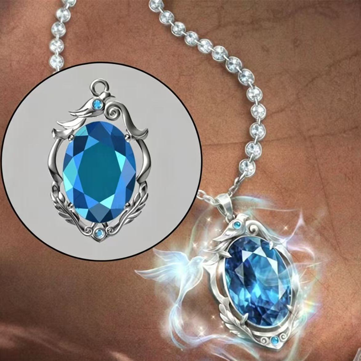 Anime Pendant Necklace - Identity Ⅴ ファッションアニメネックレス コスプレペンダントネックレス ハロウィンコスプレジュエリー お土産ギフト