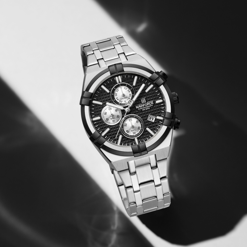 NAVIFORCE メンズ クォーツ クロノグラフ 腕時計  - Watch Accessories のレビューと価格