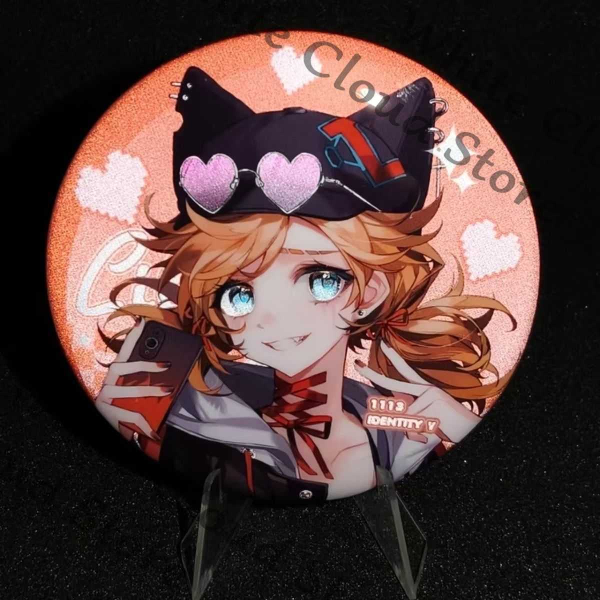 公式IdentityVアニメコスプレ、漫画風のブリキ製バッジ - Watch Accessories のレビューと価格