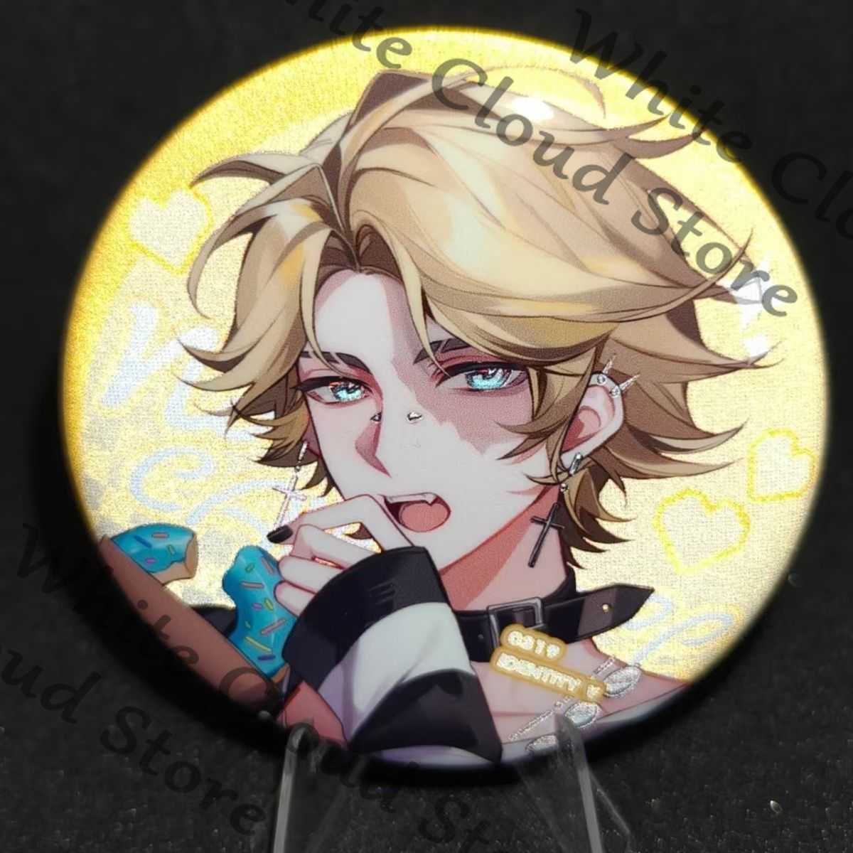 公式IdentityVアニメコスプレ、漫画風のブリキ製バッジ - Watch Accessories のレビューと価格