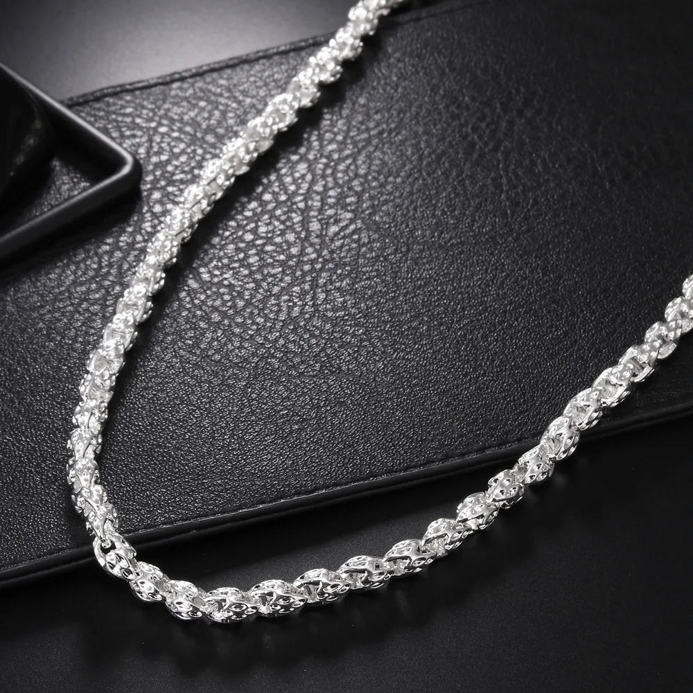 人気のチャーム、925スターリングシルバー製、5mmのチェー - 925 Sterling Silver Chain Necklace Men のレビューと価格