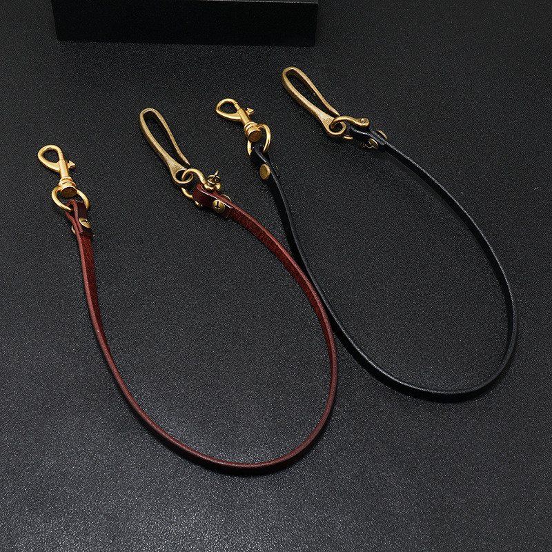 手作りロングバイカーオートバイトラック運転手ブラウンブラック - Body Jewelry のレビューと価格