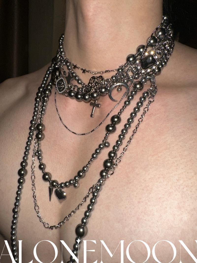 男性と女性のためのチタンとスチールのボディチェーン,オリジナ - Body Jewelry のレビューと価格